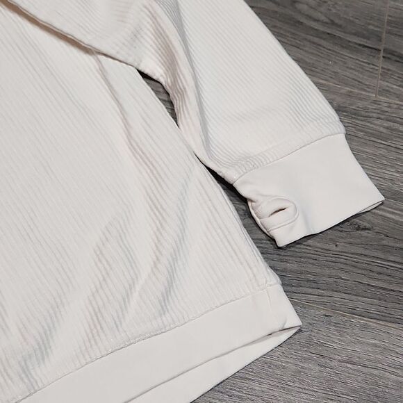 EUC Ivory Pressbox UMC Prembroke Ribbed Sweatshirt - Picture 3 of 7